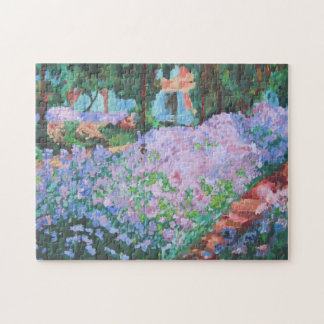 Jardin de puzzle chez Giverny