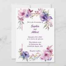 Jardin de Romance : Faire-part de mariage