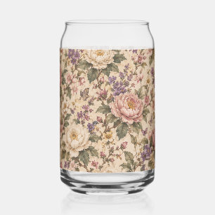 Jardin de roses botaniques vintage et motif papill
