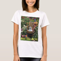 Jardin de T-shirt de maman de Shih Tzu
