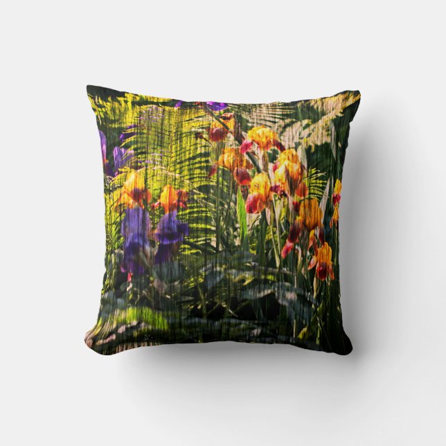 Jardin de type Claude Monet Oreillers de pouce (Recto)