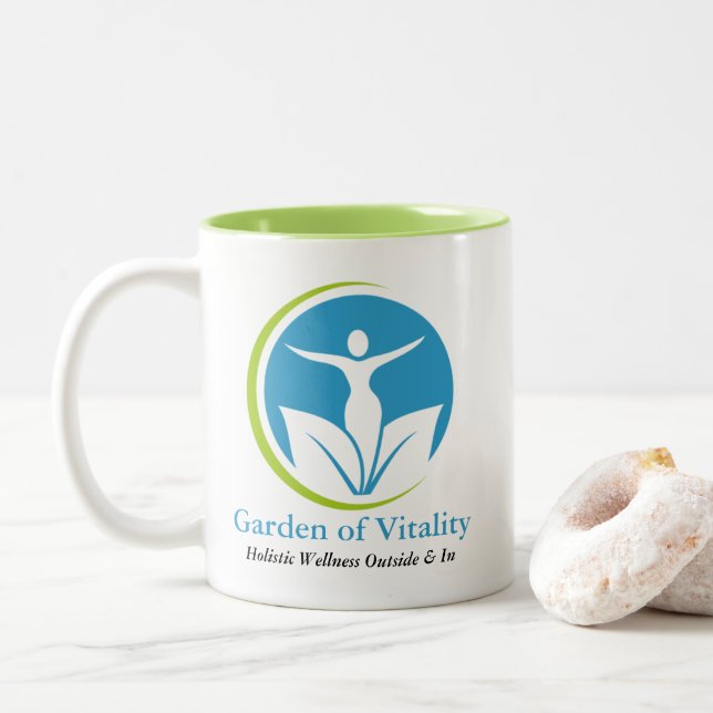 Jardin de Vitalité Signature Mug (Avec donut)