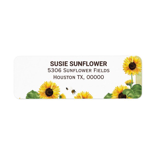 Jardin des abeilles florales de tournesol (Devant)