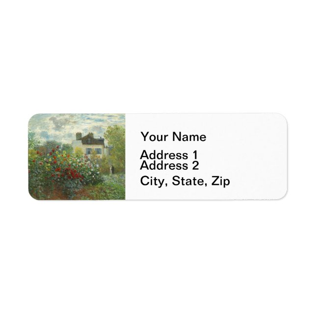 Jardin des artistes de Monet dans Peinture d'Argen (Devant)