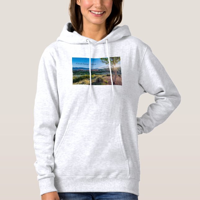 Jardin Des Dieux Arbre Sunburst Sweat - shirt à ca (Devant)