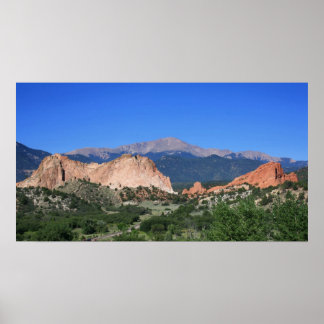 Jardin des Dieux ~ Colorado Poster