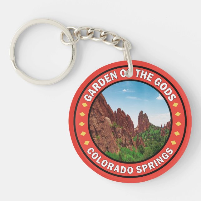 Jardin des Dieux Colorado Springs Badge (Devant)