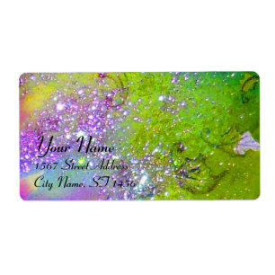 JARDIN DES OMBRES PERDUES, jaune violet