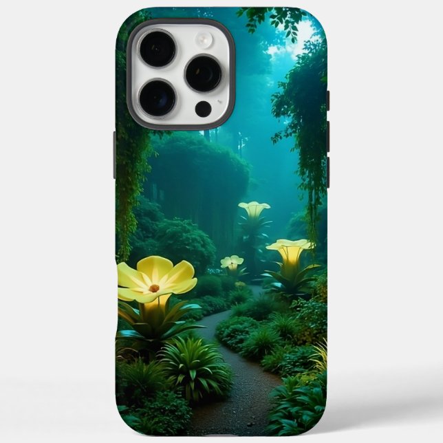 Jardin des rêves lumineux - coque iphone (Verso)