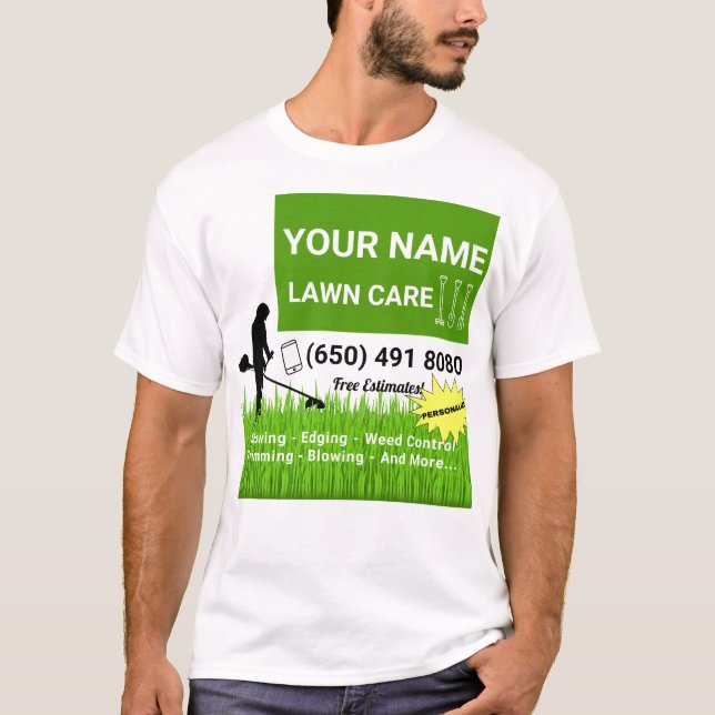 Jardin des T-shirts du service de remorquage (Devant)