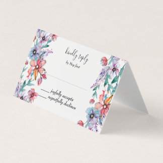 Jardin d'été Aquarelle Mariage floral