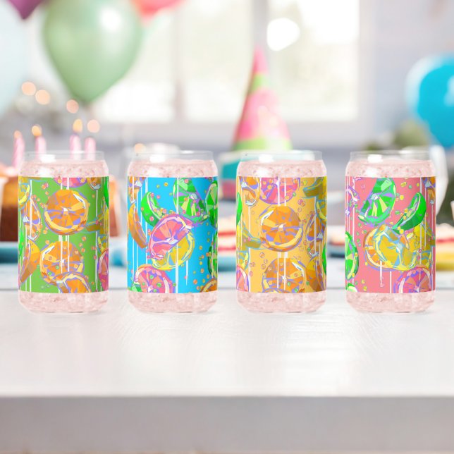 Jardin d'été Can Glass Set (Insitu (Anniversaire))