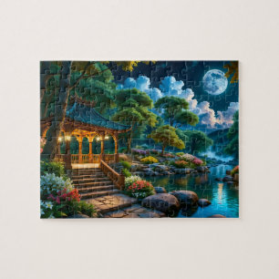 Jardin du Puzzle de nuit calme (1)