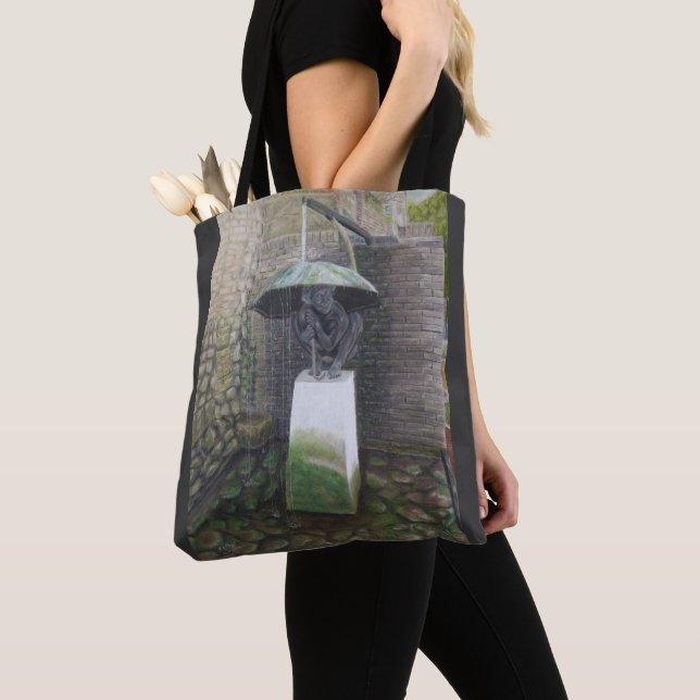 Jardin du Tripot, Honfleur, Normandy, France. Tote Bag (Close Up)