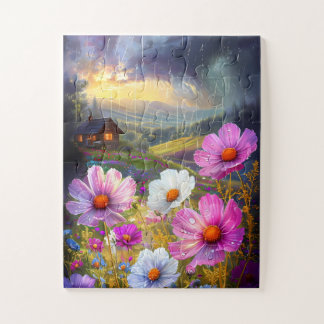 Jardin éphémère : Un Puzzle d'évasion artistique