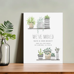 Jardin   Faire-part de déplacement