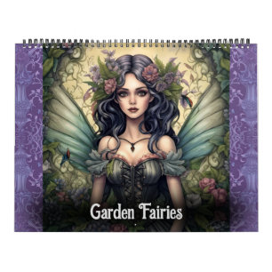Jardin Fées par Ivy et Bat Art Calendrier