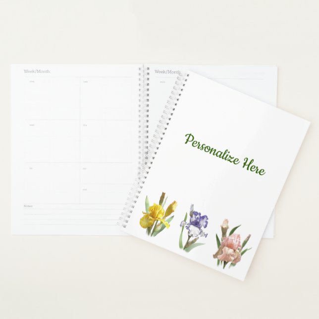 Jardin Flower Iris (Devant avec enveloppe)