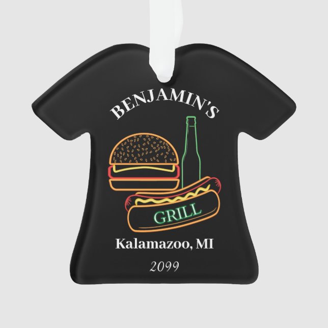 Jardin Grill avec Burgers Hot Dogs Bière (devant)