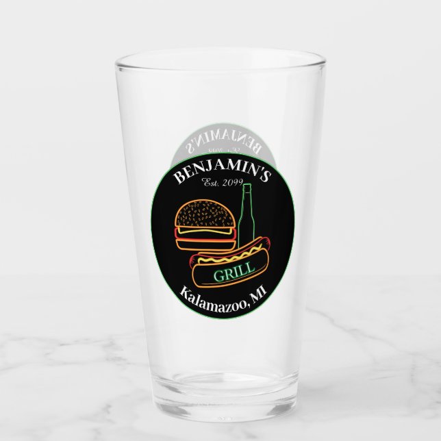 Jardin Grill avec hamburgers Pointe de Verre Bière (Devant)