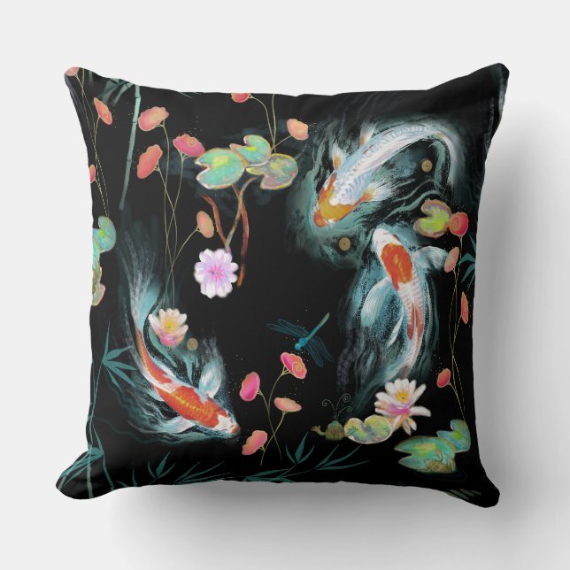 Jardin japonais Coussin (Recto)