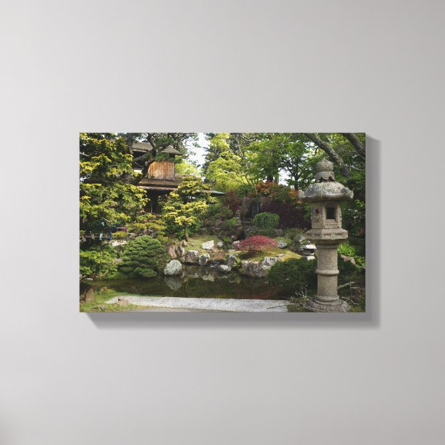 Jardin japonais de thé de San Francisco #3 toile (Recto)