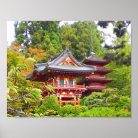 Jardin japonais de thé de San Francisco #7 Poster