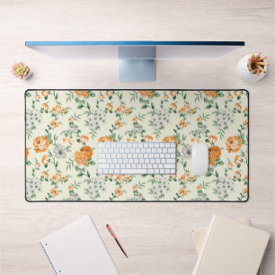 Jardin Jaune doux motif floral