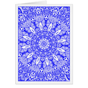 Jardin Kaliedoscope 03 - Bleu