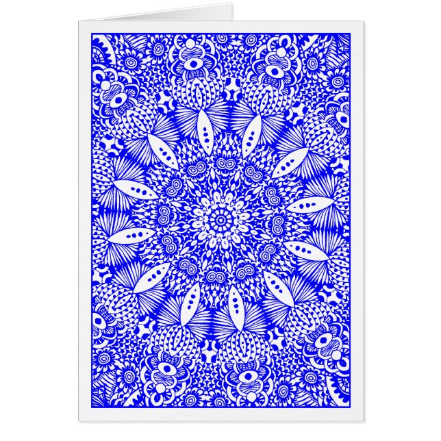 Jardin Kaliedoscope 03 - Bleu (Devant)