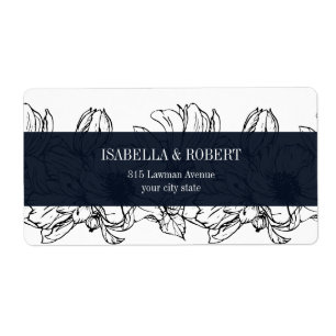 Jardin moderne   Bleu   mariage floral