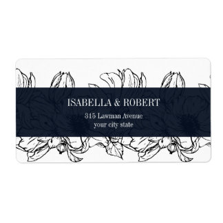Jardin moderne | Bleu | mariage floral