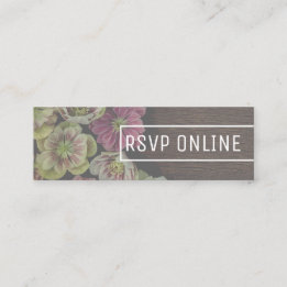 Jardin MODERNE Hellebore Mini carte RSVP Web