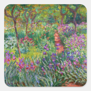 Jardin Monet Iris de Giverny Stickers
