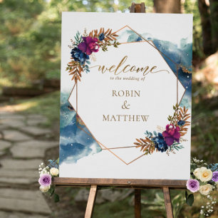 Jardin mystique céleste, Affiche de bienvenue Mari