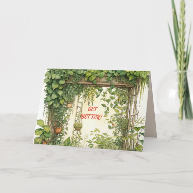 JARDIN OBTENEZ UNE MEILLEURE CARTE (Devant)