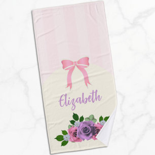 Jardin Rose rose rayures