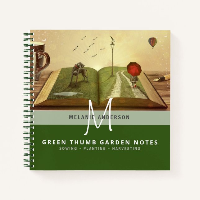 Jardin Secret des Pouces Verts Journal des Jardini (Devant)