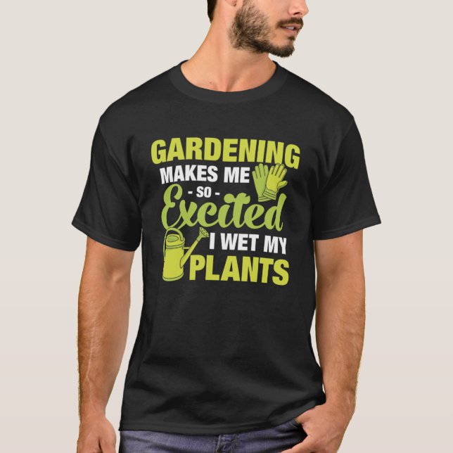 Jardin Si Excité J'Ai Été Mon Plante Pullover Hood (Devant)