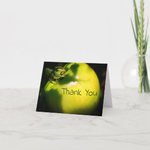 Jardin vert Tomate Carte de remerciements naturel