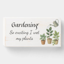 Jardinage : Si excitant, J'Ai Vu Mes Plantes