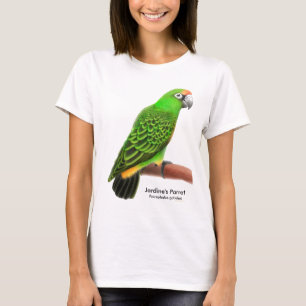 Jardines Parrot Ladies Babydoll T-Shirt