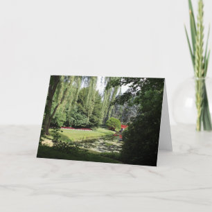 Jardins - carte de voeux intérieure du Michigan