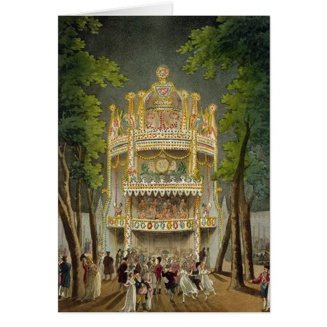 Jardins de Vauxhall, 1808 (Devant)