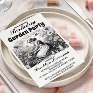 Jardins Whisper Garden Party Invitation