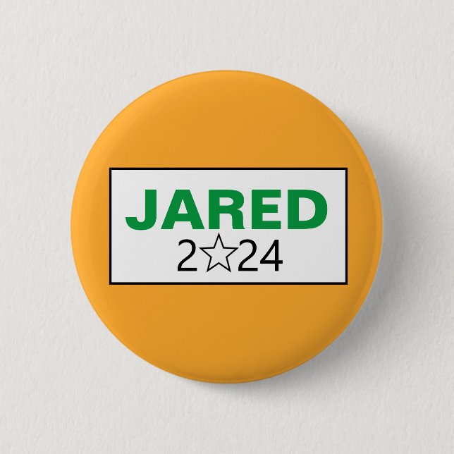 Jared Kushner 2 Inch Round Button (Front)