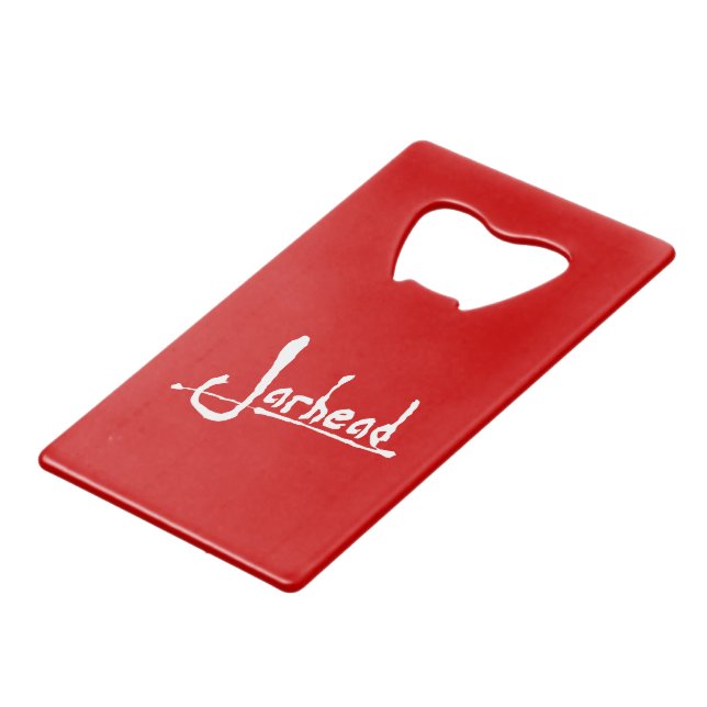 JARHEAD CREDIT CARD BOTTLE OPENER (Front Angled)