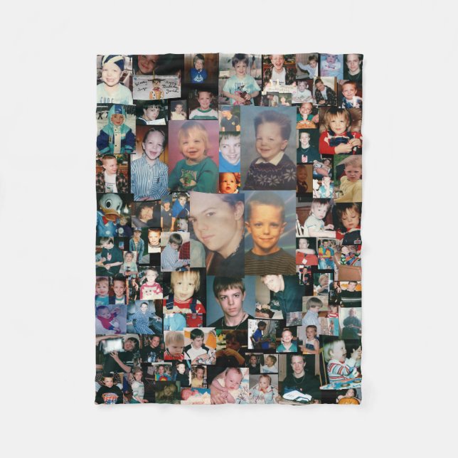 Jarid Memorial Fleece Blanket (Front)