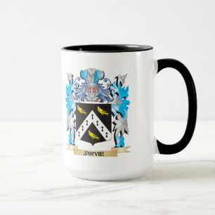 Jarvie Coat of Arms - Family Crest Mug