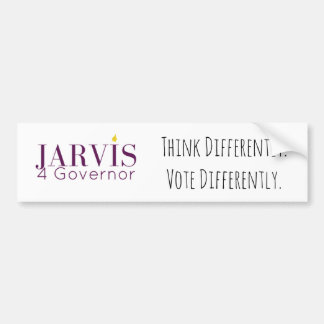 Jarvis 4 Governor Bumper Sticker